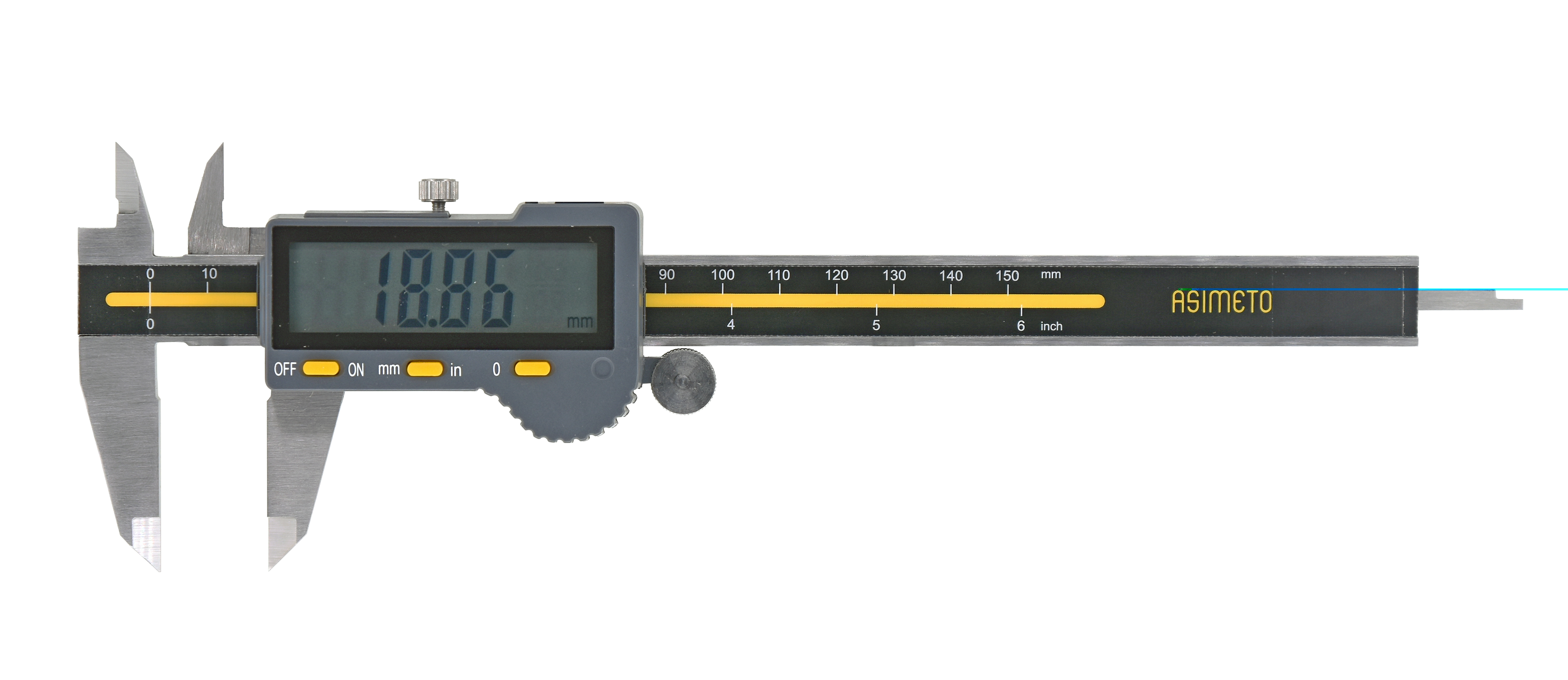 Calibre Digital con Números Grandes