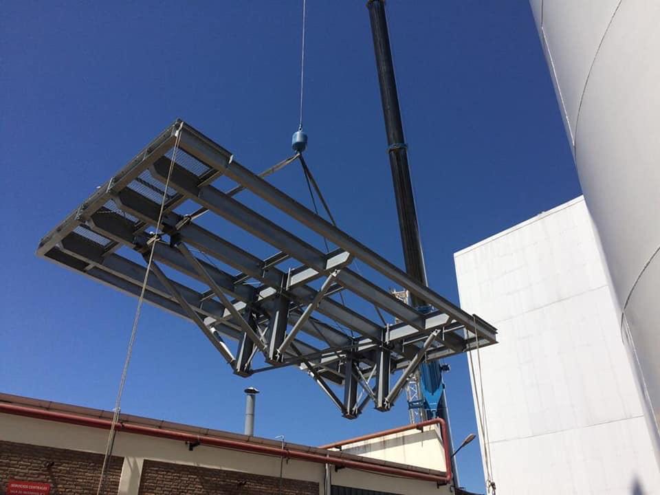 Servicios de montajes industriales