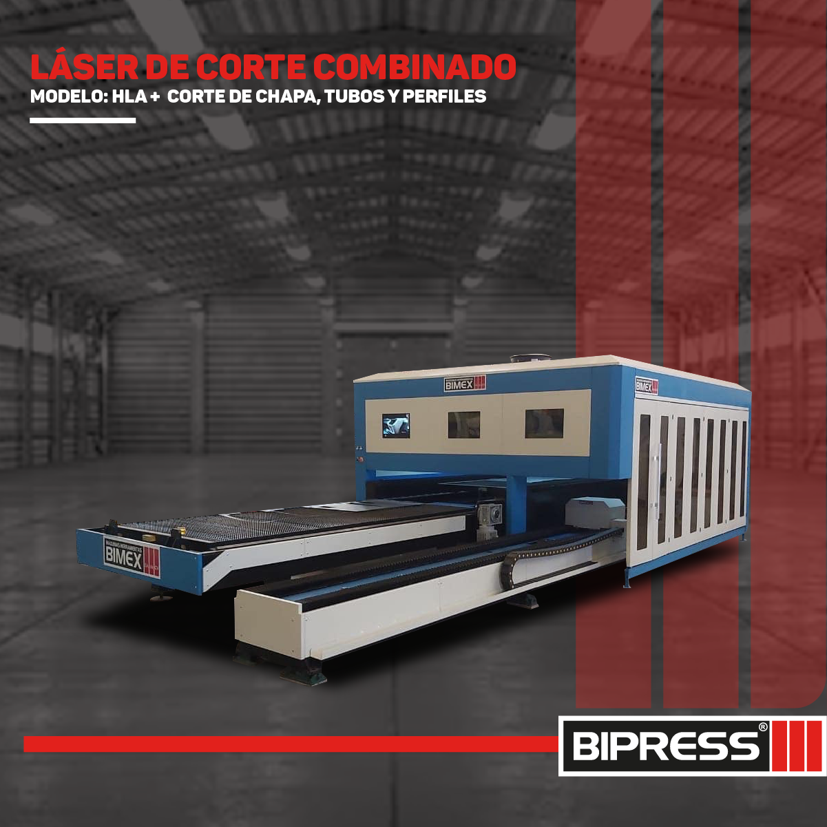 Láser de corte combinado