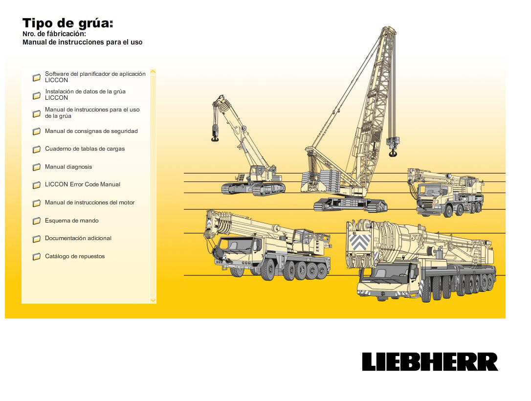 Manual Completo Grua Telescopica Liebherr