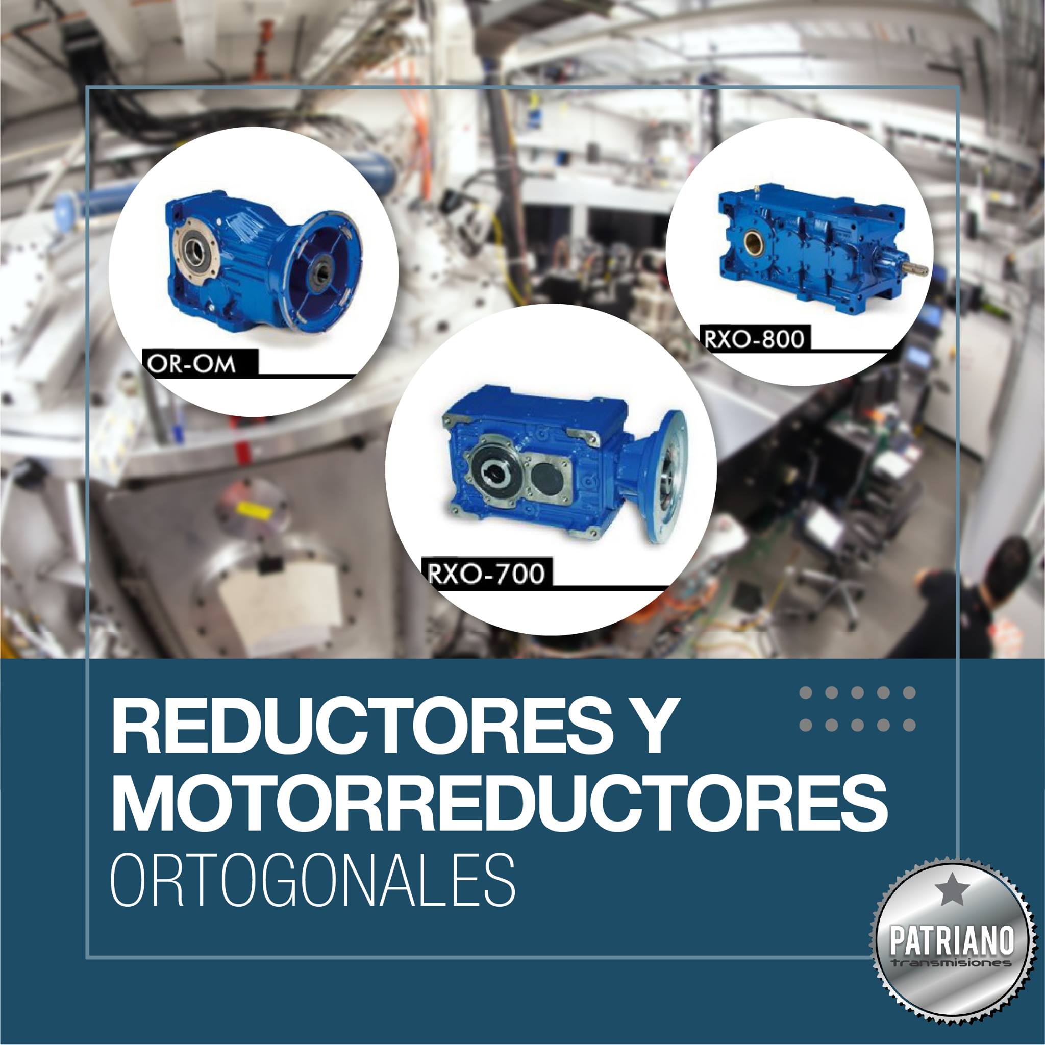 Reductores y motorreductores ortogonales
