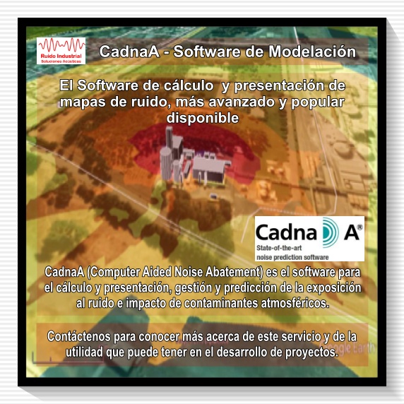 CadnaA- Mapas de Ruido