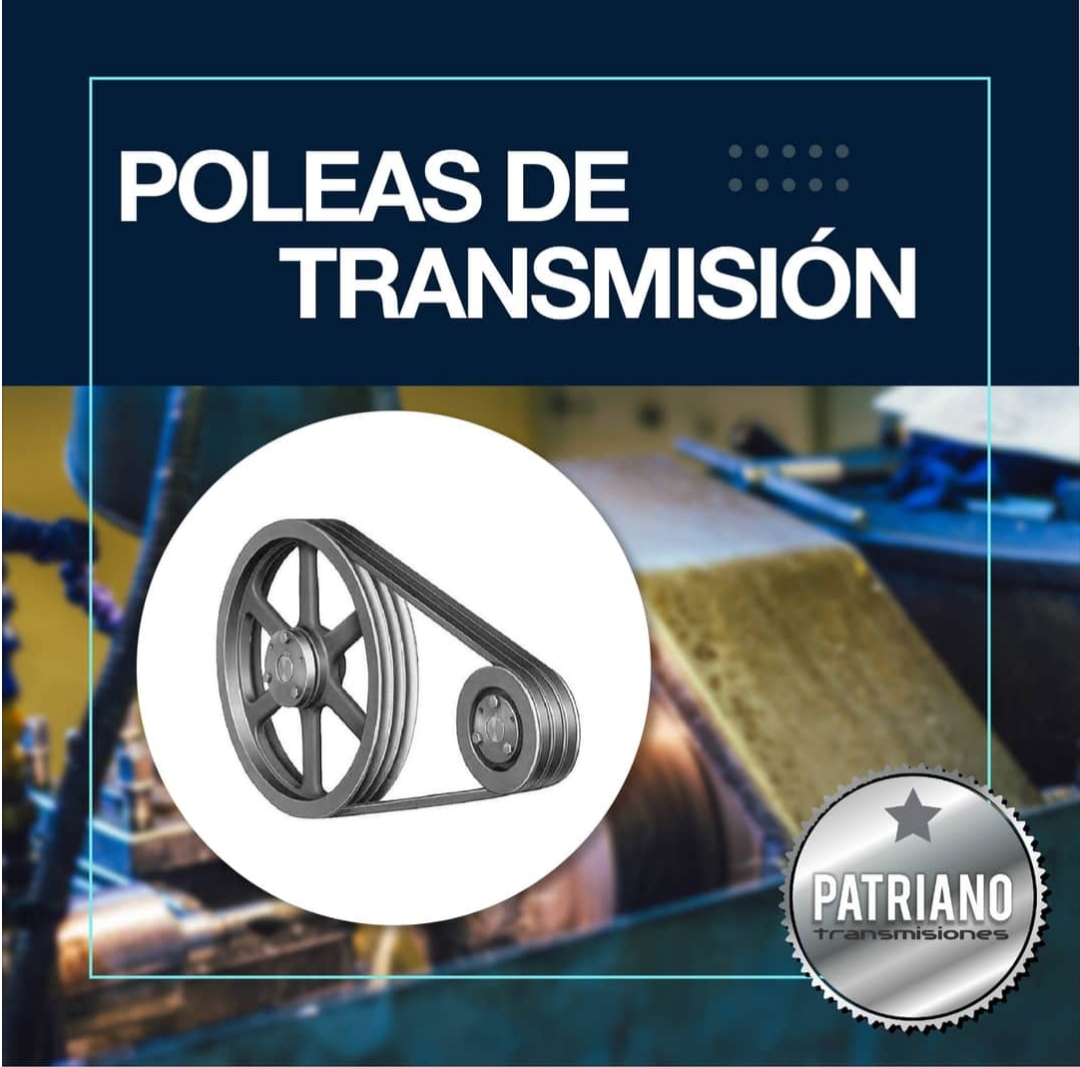 Poleas de transmisión