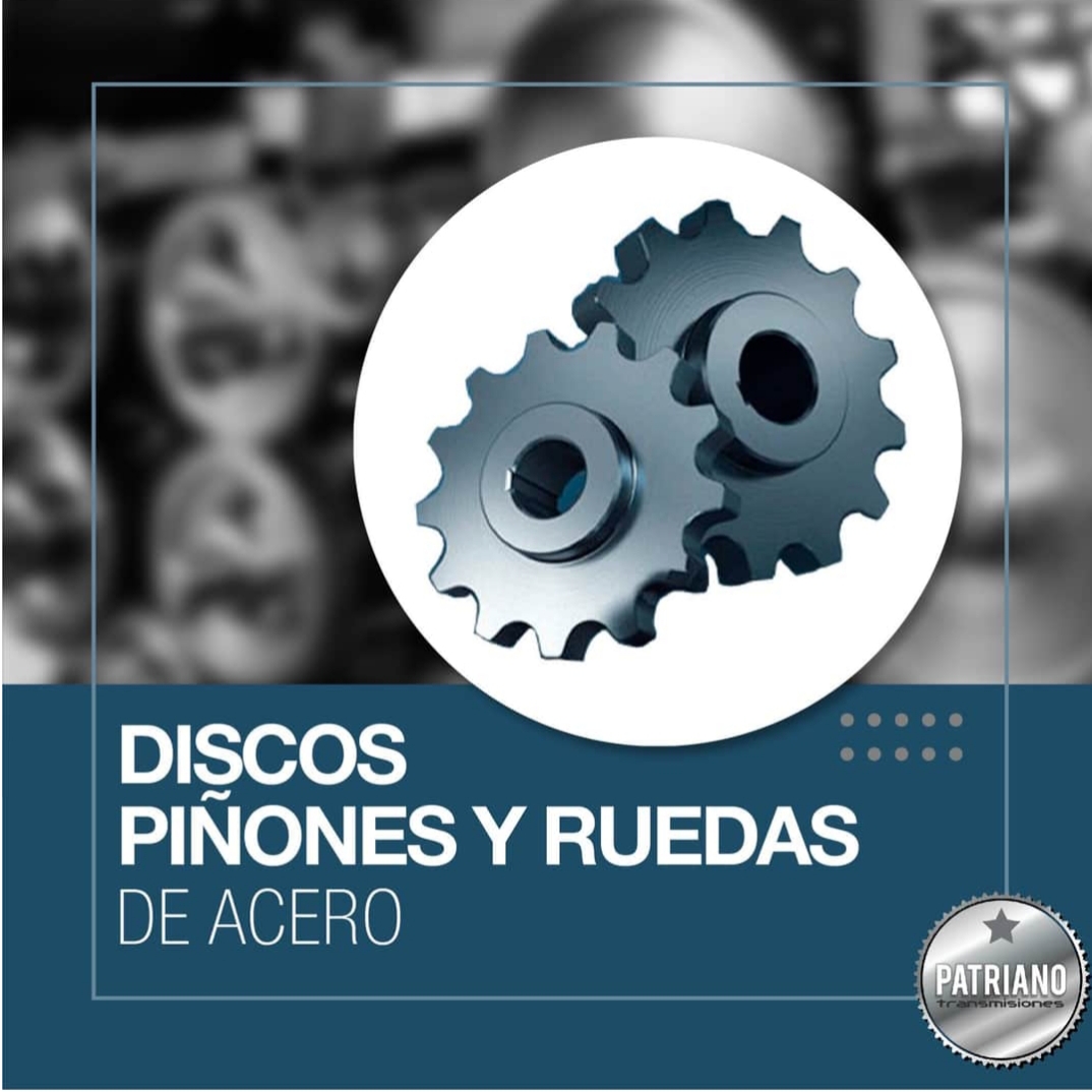Discos, piñones y ruedas