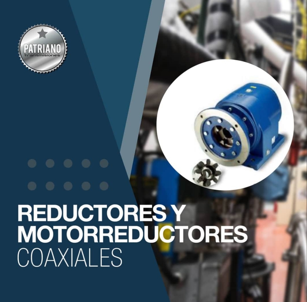 Reductores y motorreductores coaxiales