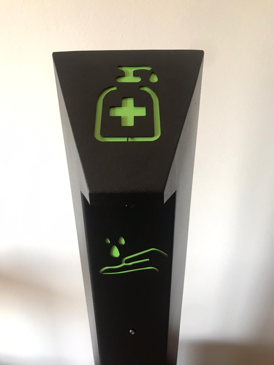 Totem dispensador de alcohol en gel (5 litros)