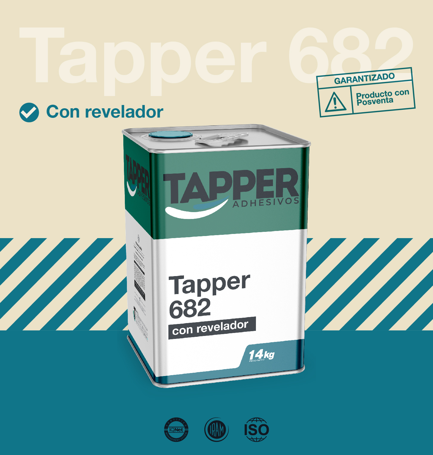 Tapper 682 con revelador