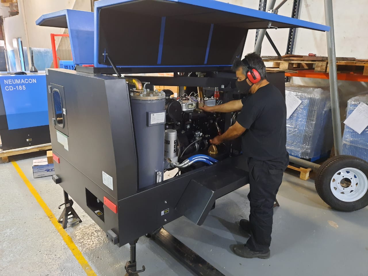 Moto- compresores de construcción