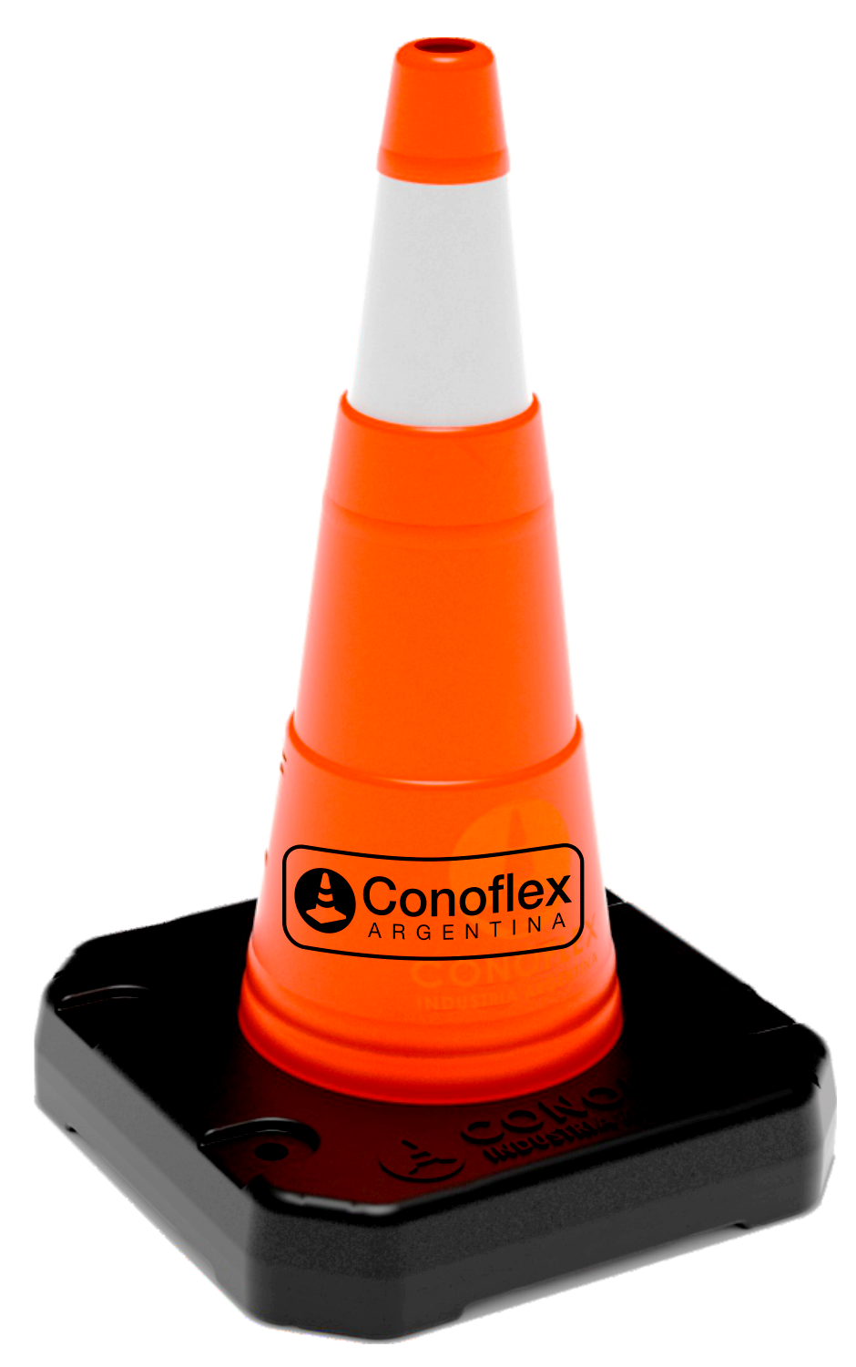 Cono de señalización vial Ciudad nueva era