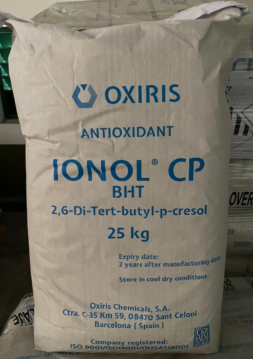 ANTIOXIDANTE BHT (BUTILHIDROXITOLUENO)