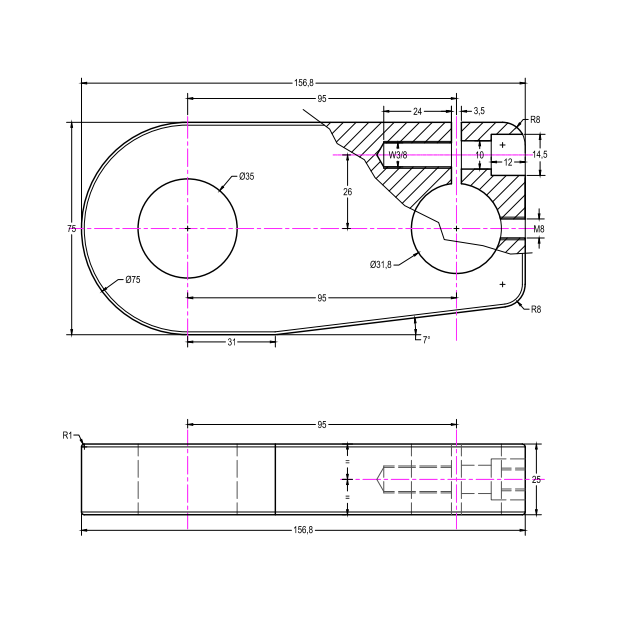 DIBUJO TECNICO, 3D, RELEVAMIENTO DE PIEZAS