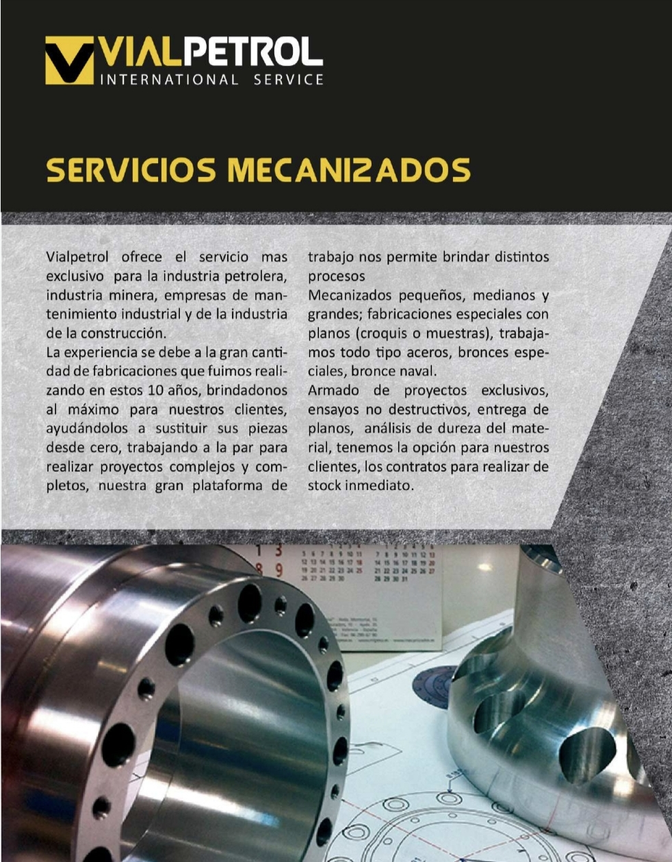 Servicios mecanizados