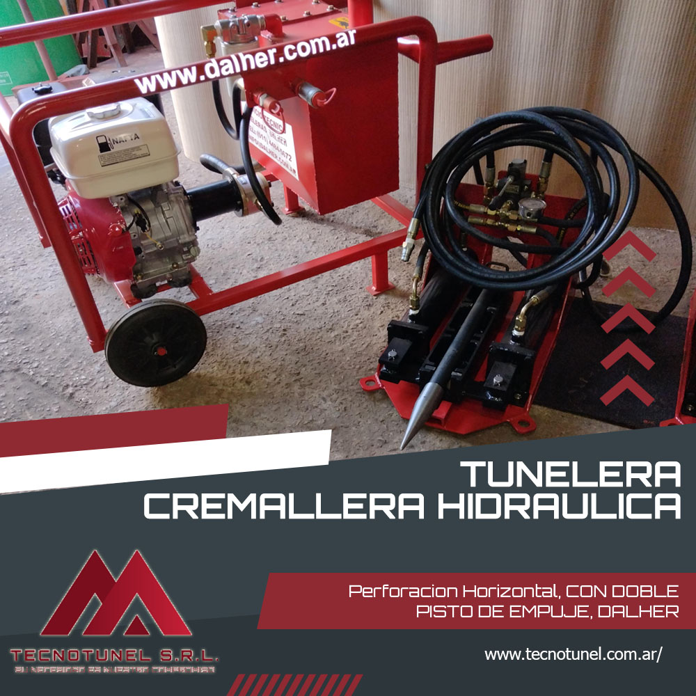 Tuneleras Cremalleras Hidráulicas DALHER