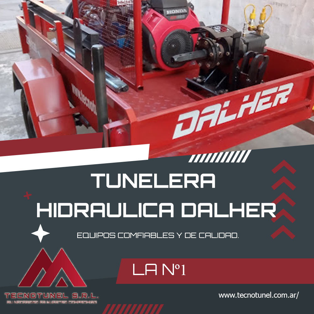 Tuneleras hidráulicas DALHER