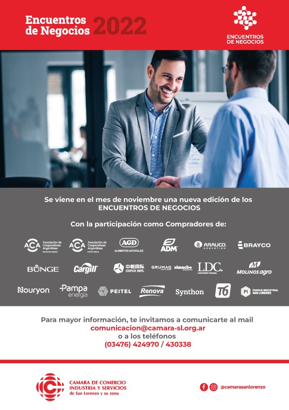 Encuentro de negocios 2022