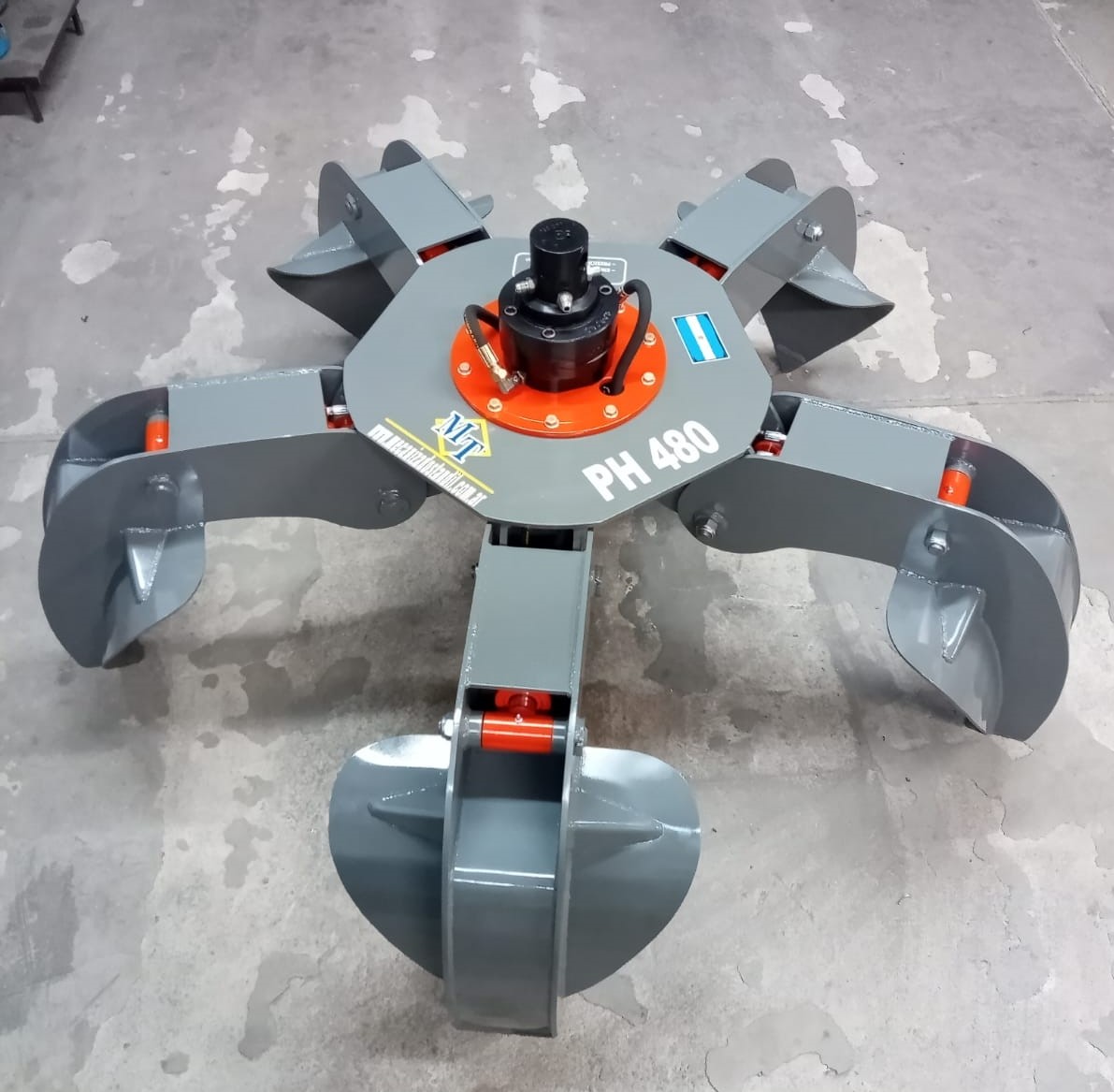 PH480 con rotor hidráulico