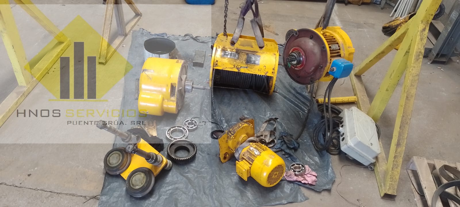 Reparaciones de equipos de izaje