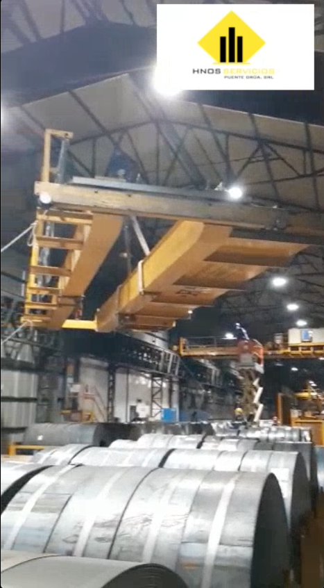 Montaje de equipos puentes gruas