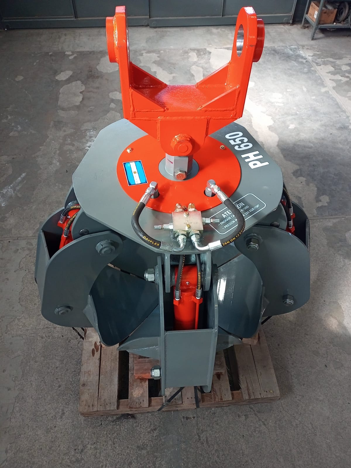 Pulpo hidráulico PH650