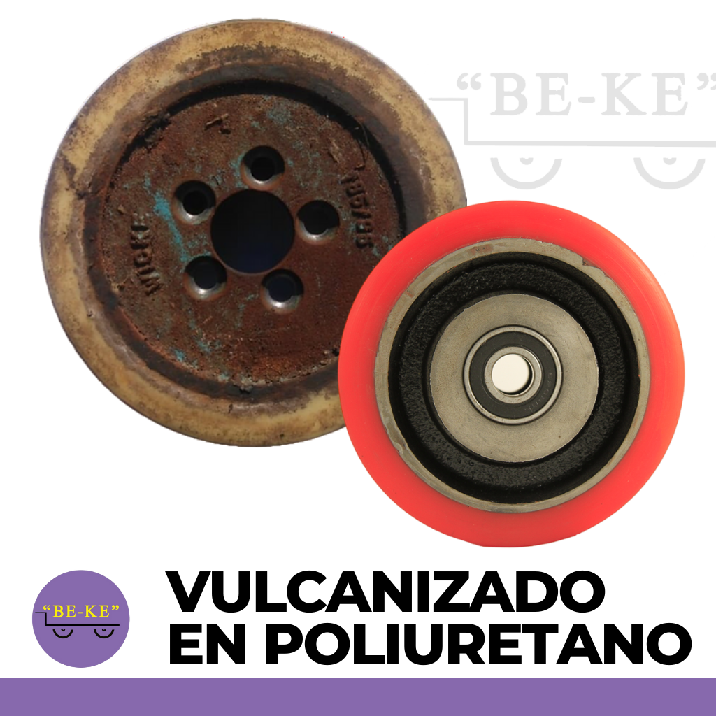 REDIPRENADO y VULCANIZADO DE RUEDAS DE ZORRA