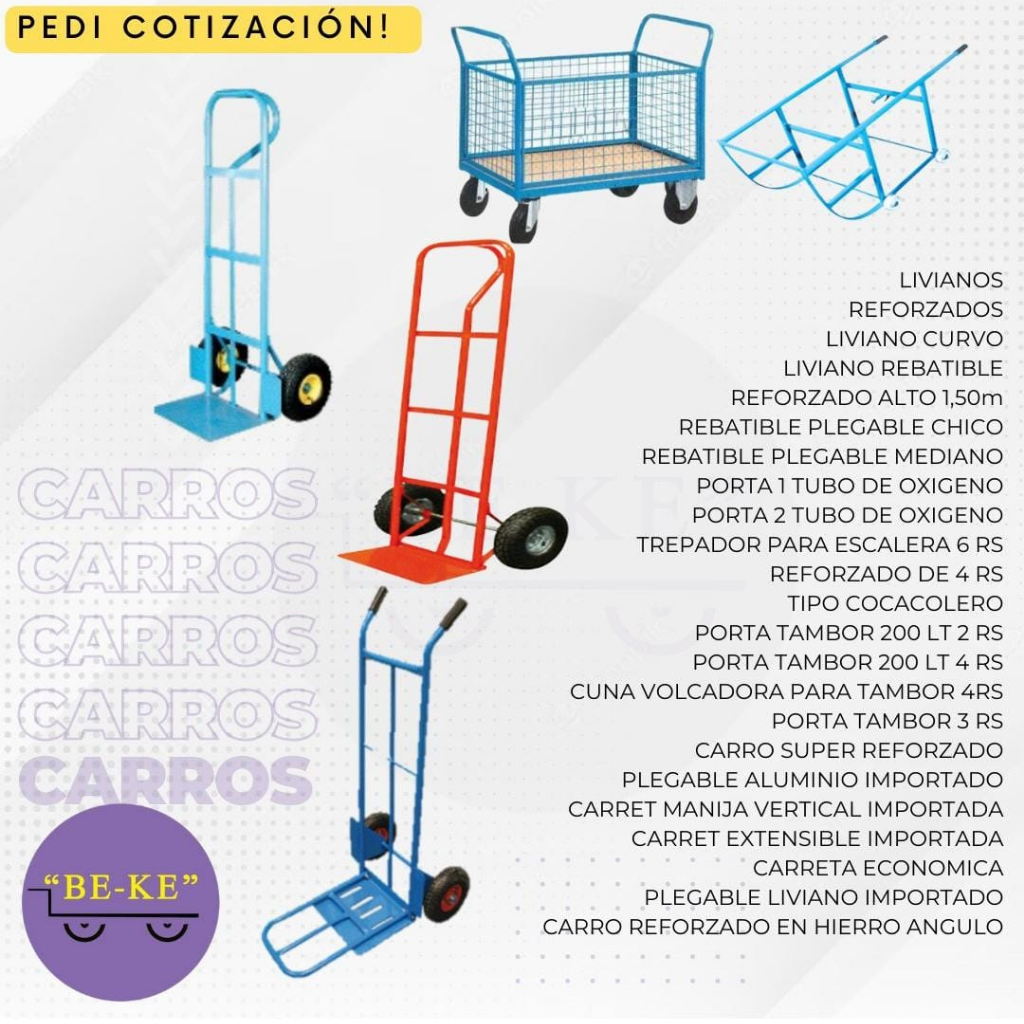 CARROS, CARRETAS Y ZORRAS