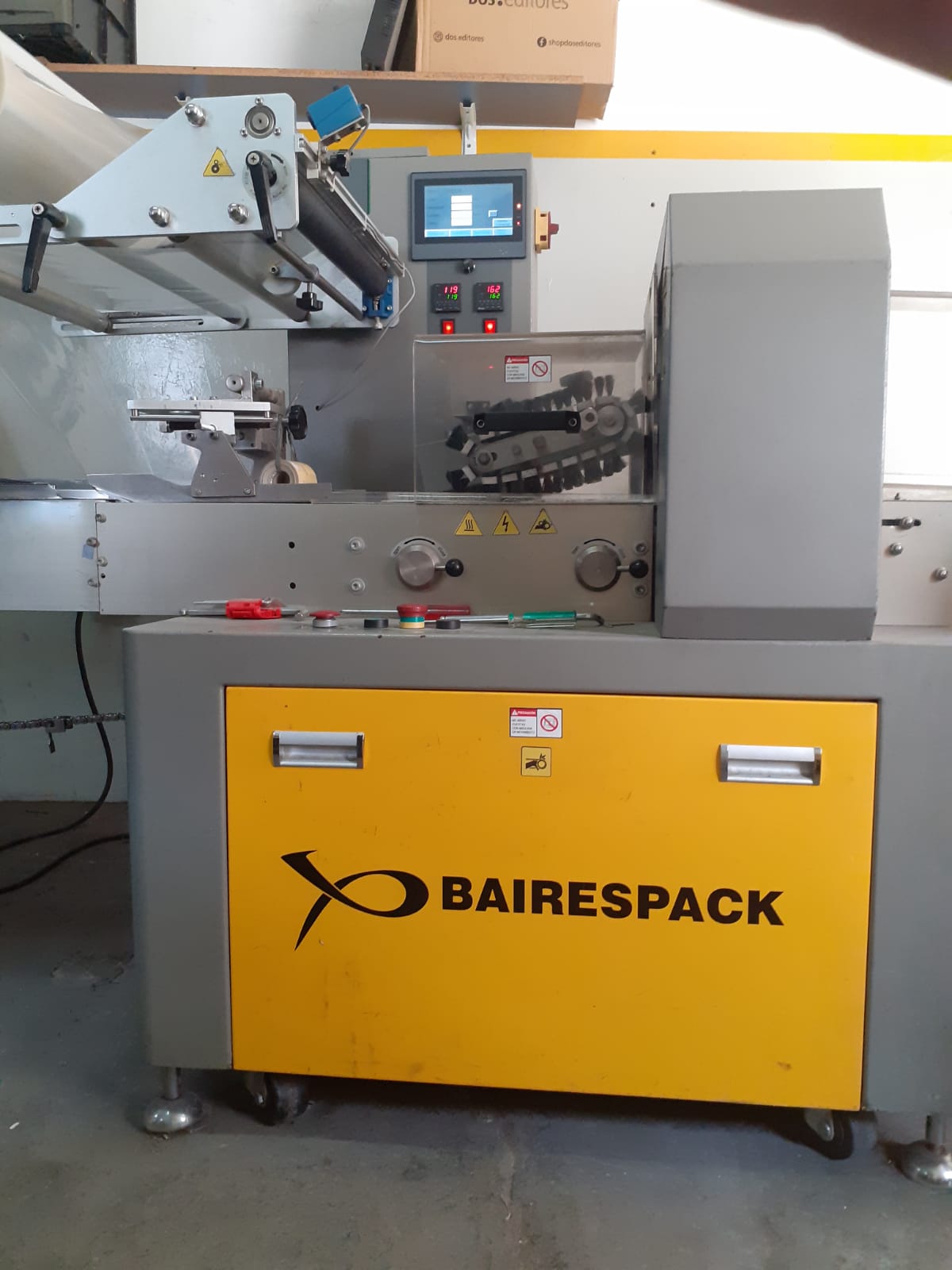 MAQUINA ENVASADORA – FLOWPACK FP-500