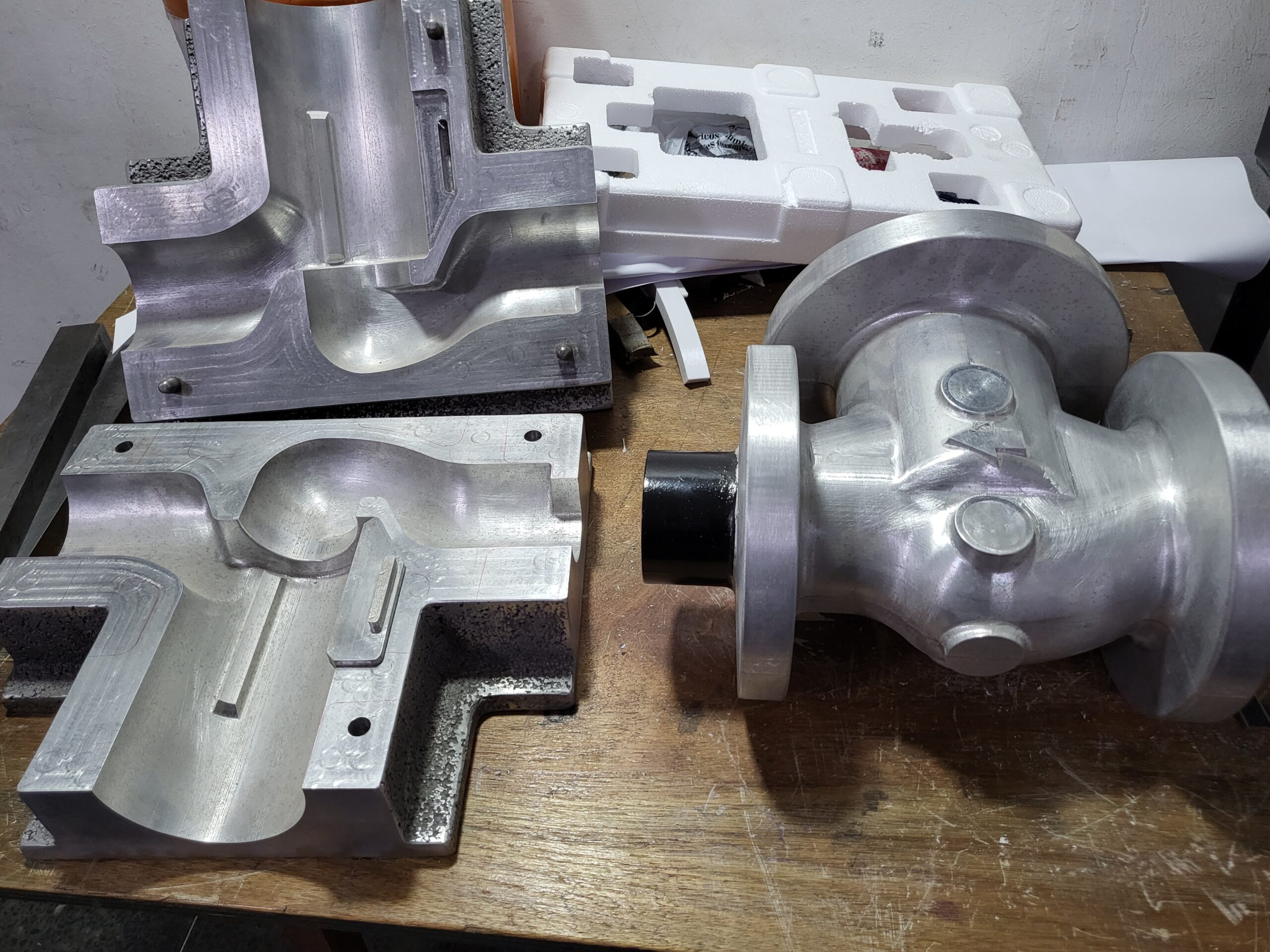 Modelos para fundir válvulas