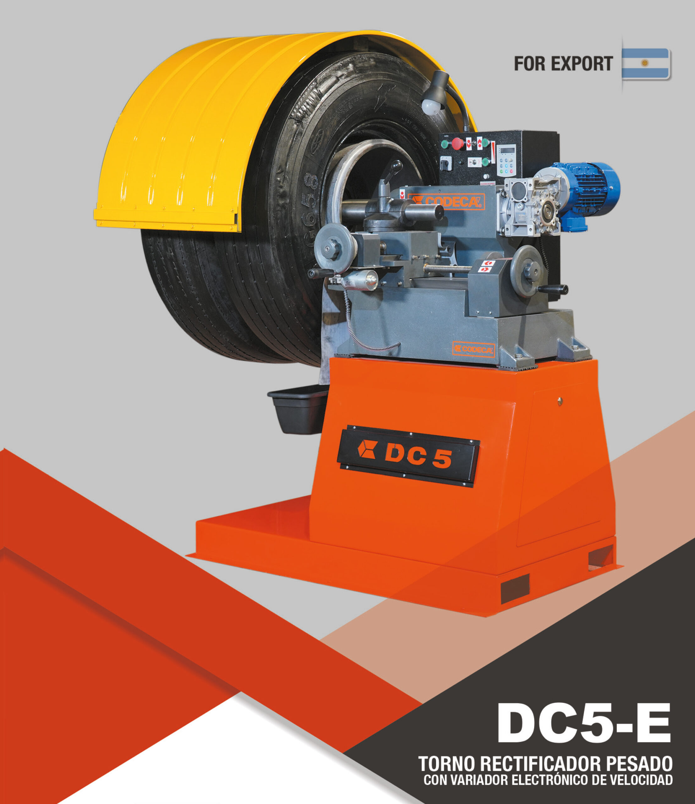Torno rectificador pesado DC5-E