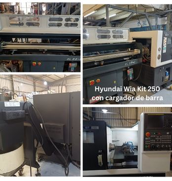 HYUNDAI WIA KIT 250 Torno a CNC