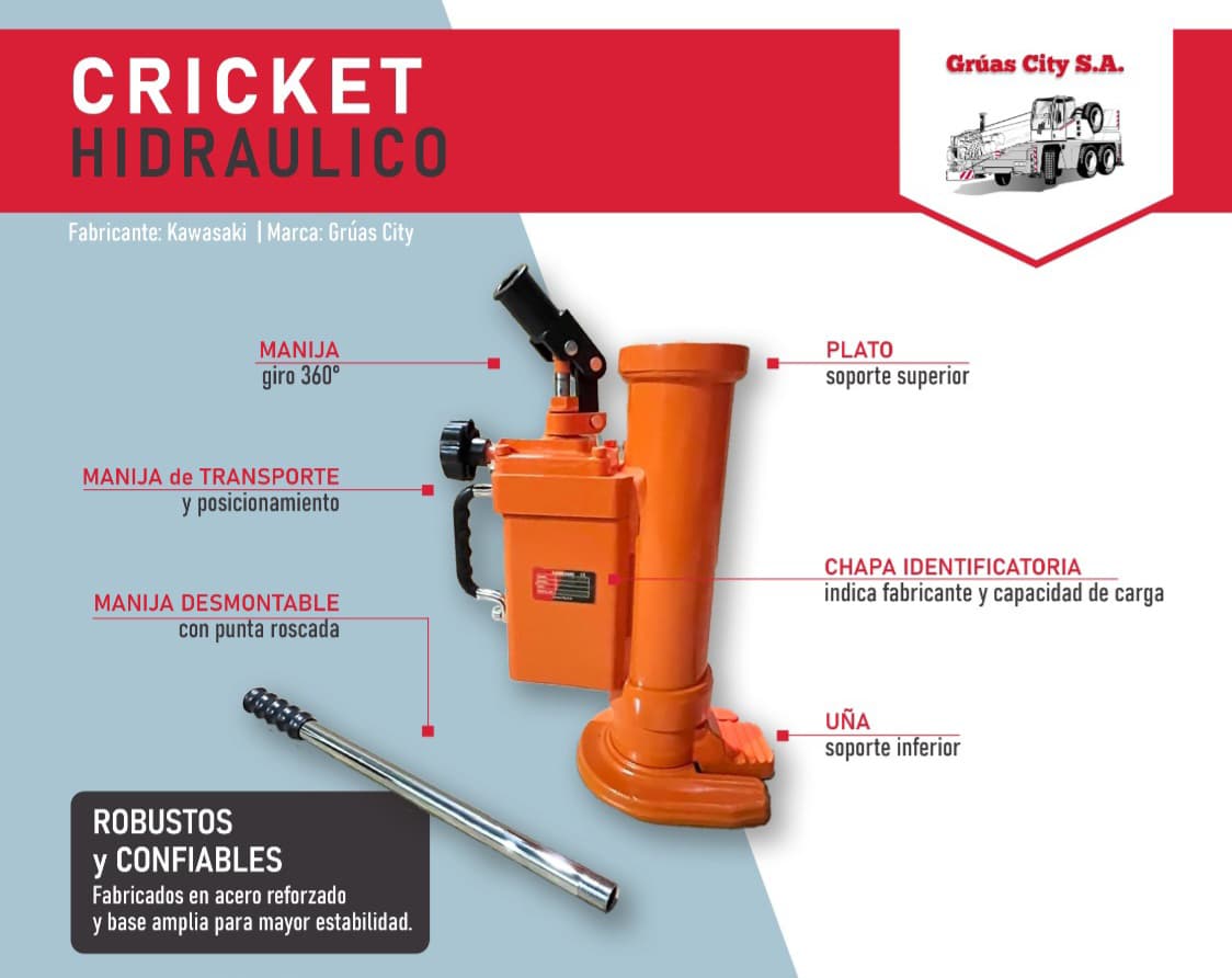 Cricket Hidráulico